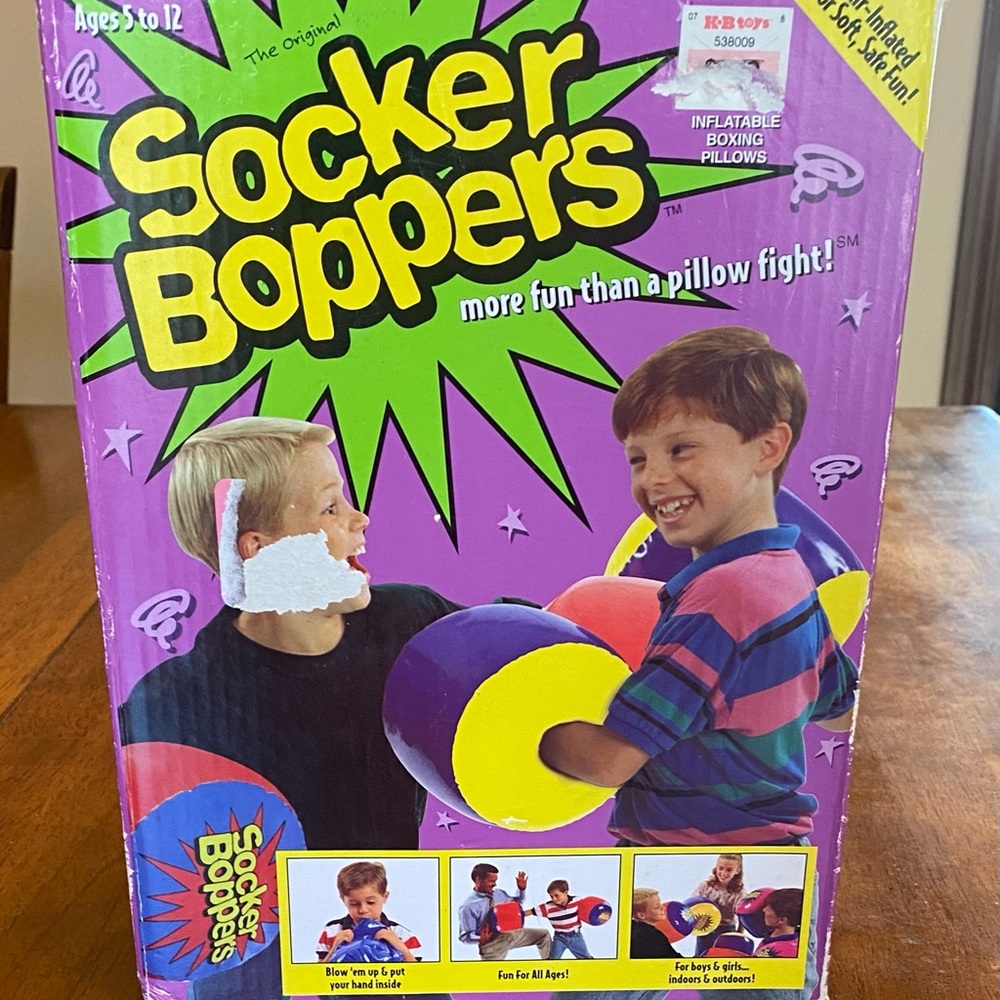Socker Boppers Vintage Factory Sealed 90’s Kids Toy